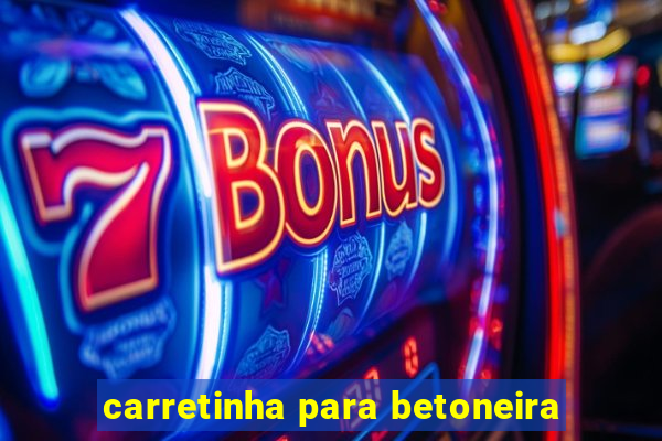 carretinha para betoneira